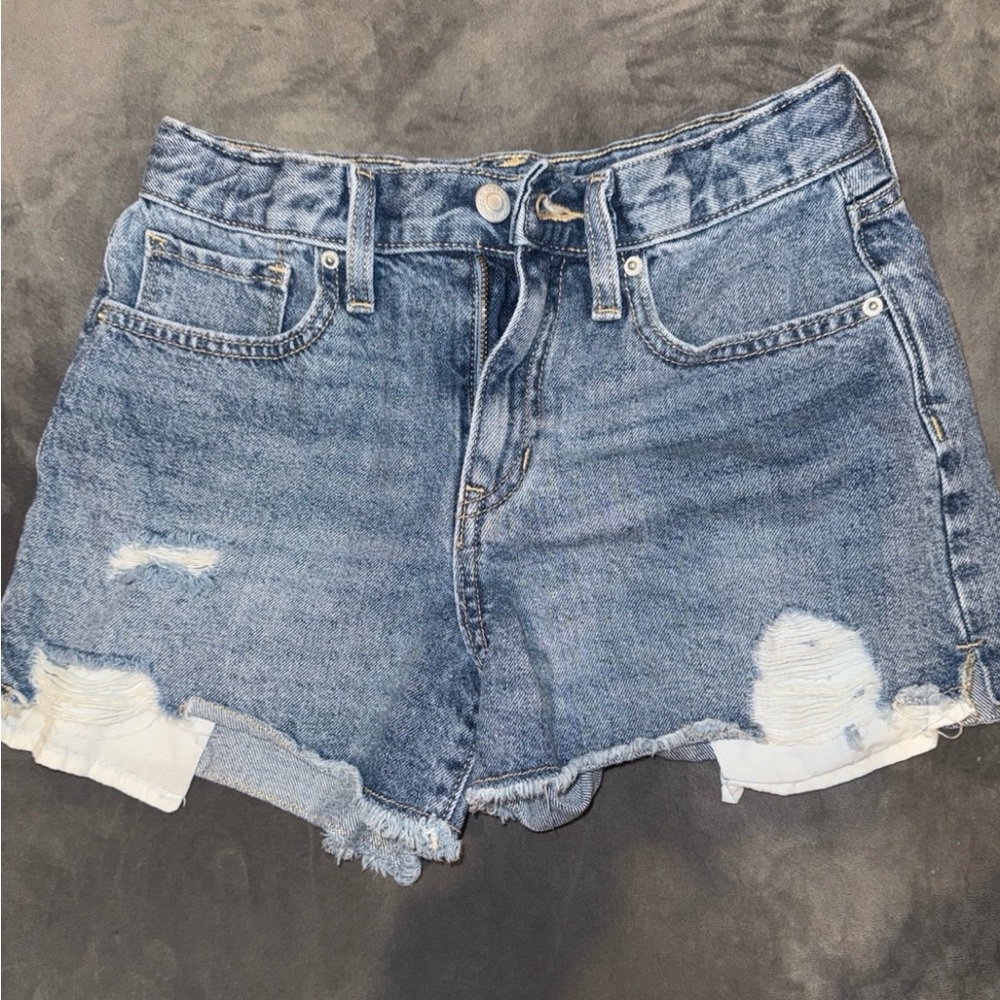 Old Navy cutoff jeans shorts